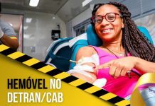 Detran-BA e Hemoba promovem campanha de doação de sangue em ação transversal no Maio Amarelo