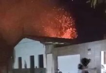 Casa pega fogo na Bahia, após celular explodir enquanto era carregado Casa pega fogo na Bahia, após celular explodir enquanto era carregado