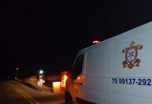 Animais na pista provoca grave acidente na BA-233, entre Ipirá e Itaberaba