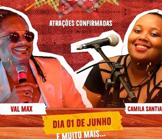 Arraiá do PD tem Val Max e Camila Santiago em Itaberaba Arraiá do PD!