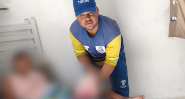 Gari realiza parto em Vitória da Conquista Gari realiza parto em Vitória da Conquista