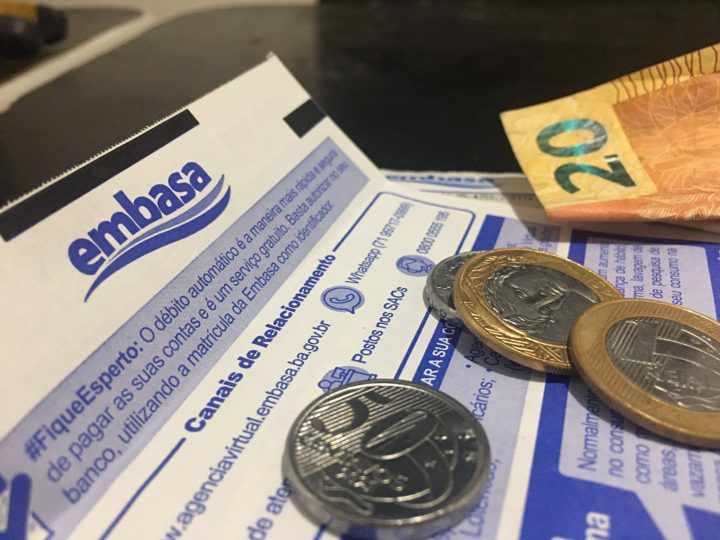 Embasa solicita reajuste de 9% na tarifa de água Embasa solicita reajuste de 9% na tarifa de água
