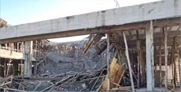 Obra estava embargada pela Defesa Civil de Ilhéus.