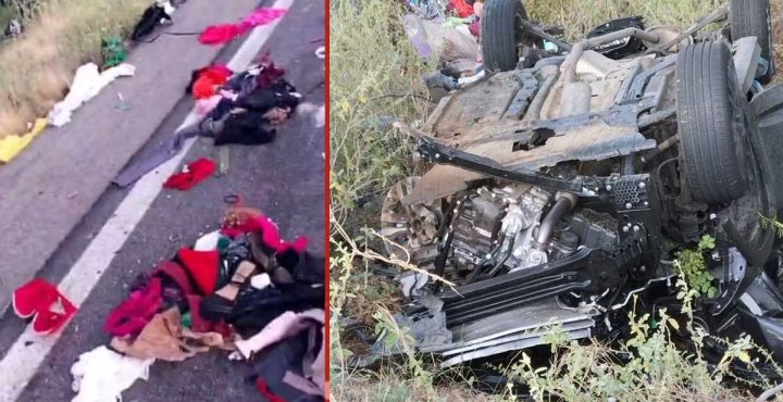 Quatro pessoas morrem após acidente entre três caminhões e um carro Quatro pessoas morrem após acidente entre três caminhões e um carro