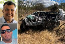 Motorista morre e prefeito após colisão frontal entre dois carros Motorista morre e prefeito após colisão frontal entre dois carros