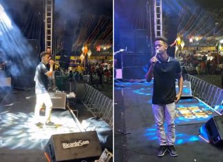 Ricardinho leva romantismo para o São João de Itaberaba Ricardinho no São João de Itaberaba