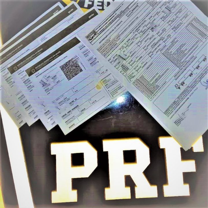 Caminhoneiro apresenta AET irregular e acaba detido na BR 242 em Itaberaba