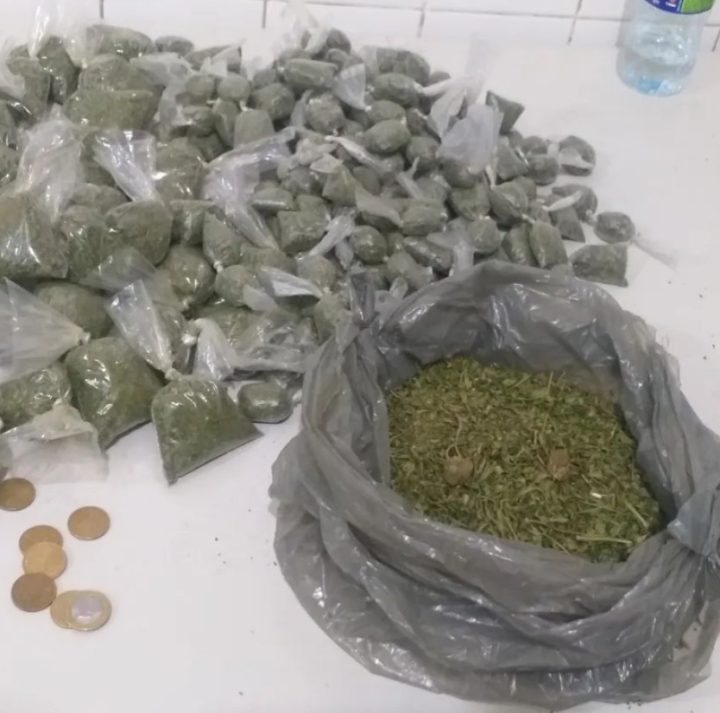 Rondesp Chapada apreende grande quantidade de drogas no povoado de Buriti, em Utinga