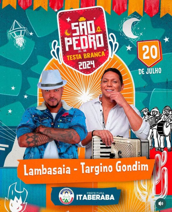 São Pedro de Testa Branca tem Lambasaia e Targino Gondim