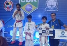 Atletas da Askadoi blilham representando FBK/Bahia, no Rio de Janeiro