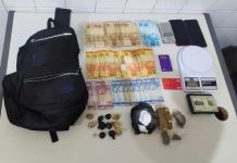 Após tentativa de fuga elemento é preso com drogas em Iaçu Após tentativa de fuga elemento é preso com drogas em Iaçu