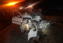 Cinco pessoas morrem e uma fica gravemente ferida em acidente entre carros