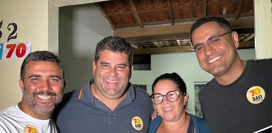 Davi dos Anjos é recebido com entusiasmo pelos moradores do Campo do Governo