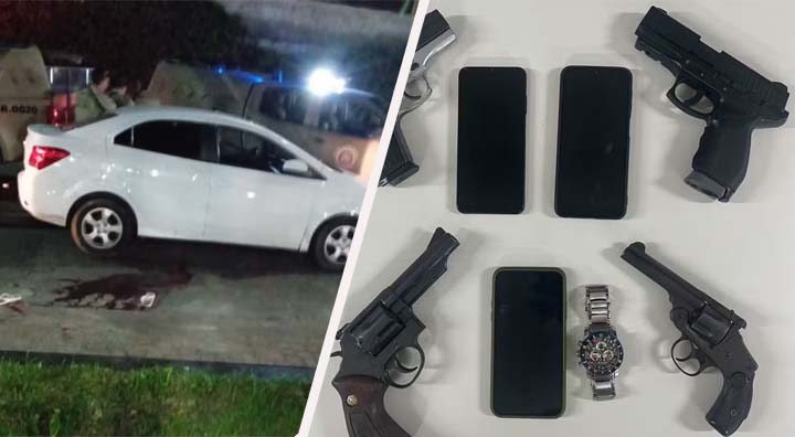 Homem morre, dois ficam feridos e um é preso após confronto com policiais