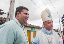 Davi dos Anjos celebra nascimento de Maria Milza e participa de pedido de beatificação em Alagoas