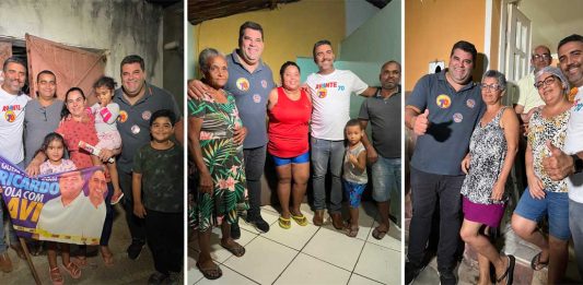 Davi dos Anjos visita bairro Jardim das Palmeiras e recebe apoio dos moradores