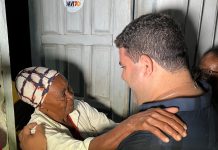 Mais uma visita de sucesso de Davi dos Anjos, no bairro Oriente