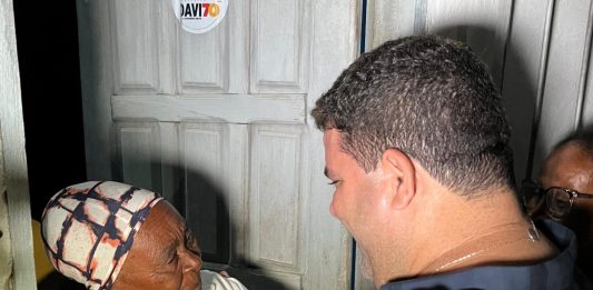 Mais uma visita de sucesso de Davi dos Anjos, no bairro Oriente
