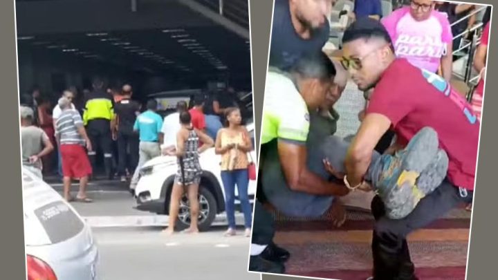 Homem teria passado mal