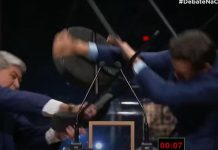 Datena agride Pablo Marçal durante debate