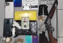Cipe Chapada apreende drogas e armas na madrugada deste sábado