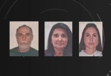 Pai, mãe e filha são encontrados mortos com marcas de tiros dentro de casa Pai, mãe e filha são encontrados mortos com marcas de tiros dentro de casa