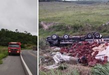 Motorista morre em grave acidente na BR-242