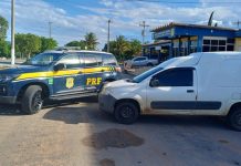 PRF recupera veículos roubados na BR-242
