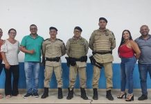 Polícia Militar realiza palestra sobre segurança em escola de Macajuba