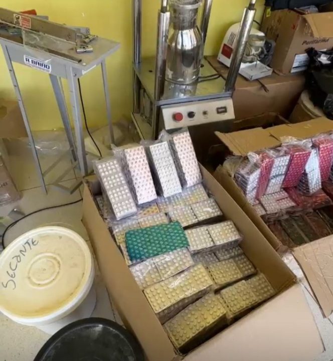 PRF desarticula laboratório clandestino de produção de anfetaminas em Luís Eduardo Magalhães