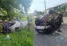 Bebê morre e seis pessoas ficam feridas após batida entre carros na Bahia Bebê morre e seis pessoas ficam feridas após batida entre carros na Bahia
