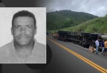 Carreta tomba e motorista morre ao pular de veículo para tentar escapar Carreta tomba e motorista morre ao pular de veículo para tentar escapar de acidente na Bahia