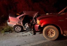 Mulher morre e três pessoas ficam feridas em grave acidente na BR-242