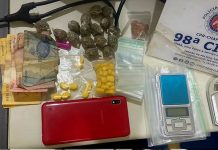 Homem é preso por trafico de drogas em Ipirá Homem é preso por trafico de drogas em Ipirá