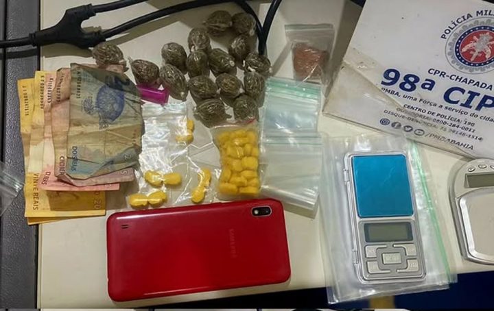 Homem é preso por trafico de drogas em Ipirá