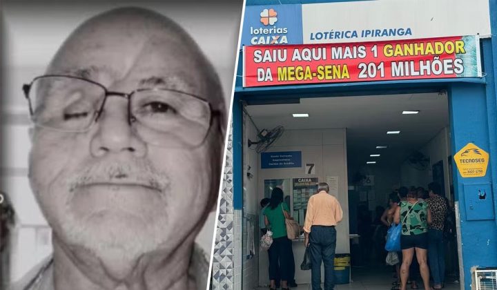 Ganhador de R$ 201 milhões da Mega-Sena morre 24 dias após retirar prêmio