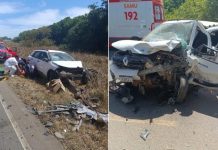 Policial militar morre e outras duas pessoas ficam feridas após batida entre carros