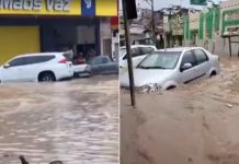 Temporal causa alagamentos e deixa moradores desabrigados