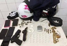 Suspeitos são presos com armas e drogas em Ipirá