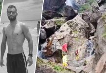 Homem desaparece após cair de cachoeira com 80 metros de altura ao tentar fazer foto