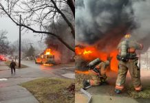 Motorista age rápido e salva 15 estudantes de ônibus em chamas