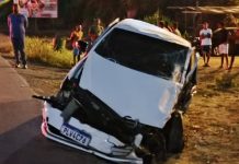 Motorista morre após colisão frontal entre carro e caminhão-tanque