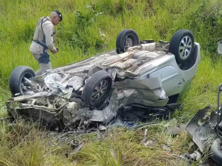 Policial militar morre após homem causar acidente ao fugir de uma blitz