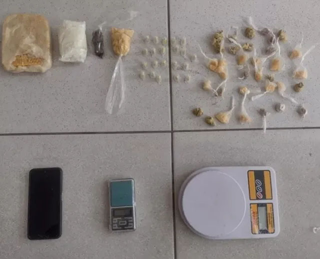 Homem é preso por tráfico de drogas em Andaraí