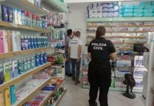Operação interdita seis farmácias e apreende quase 9 mil comprimidos