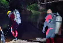 Bombeiros resgatam corpo de homem desaparecido no Rio Paraguaçu, em Iaçu