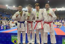 Atletas da ASKADOI representam Itaberaba e a Bahia no Campeonato Brasileiro de Karatê etapa Aracaju-SE