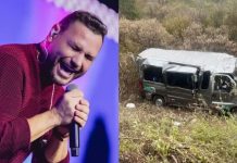 Cantor da banda Desejo de Menina se envolve em grave acidente com uma morte e 6 feridos