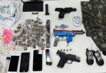 Dois homens morrem e três são presos após troca de tiros com a PM