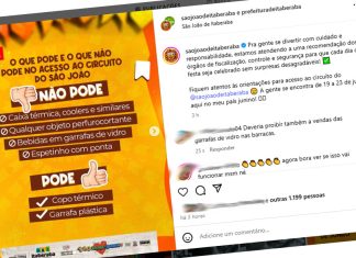 São João de Itaberaba: Prefeitura proíbe coolers e caixas térmicas; decisão gera polêmica nas redes São João de Itaberaba 2025: Prefeitura proíbe coolers e caixas térmicas; decisão gera polêmica nas redes